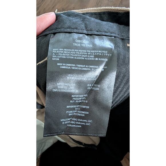 Volcom Frickin Chino Shorts Preppy Modern Straight NEW! - Picture 7 of 7